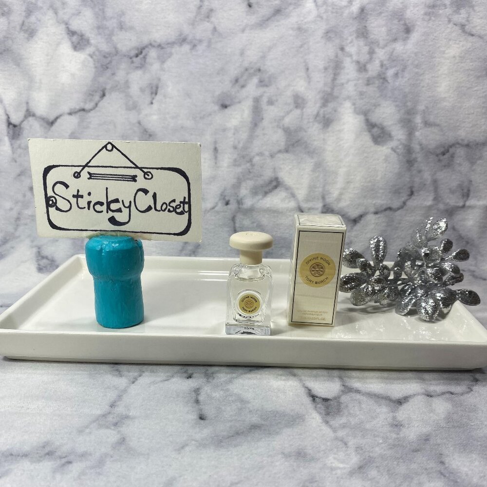 TORY BURCH Divine Moon EDP Floral Honey Bergamot Wood-Mini 7.5ml,0.25oz-BOX-NEW